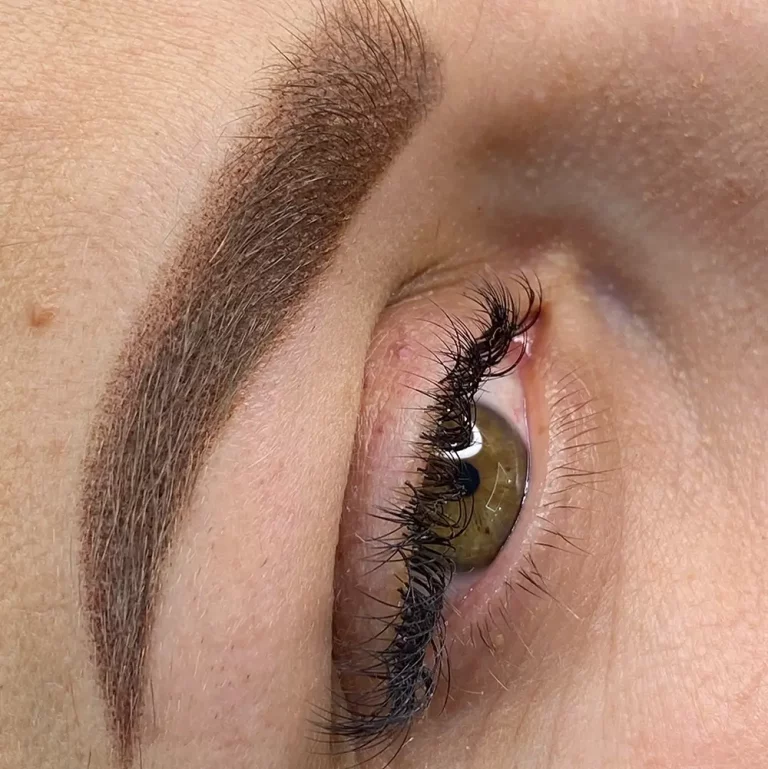 Powder eyebrows