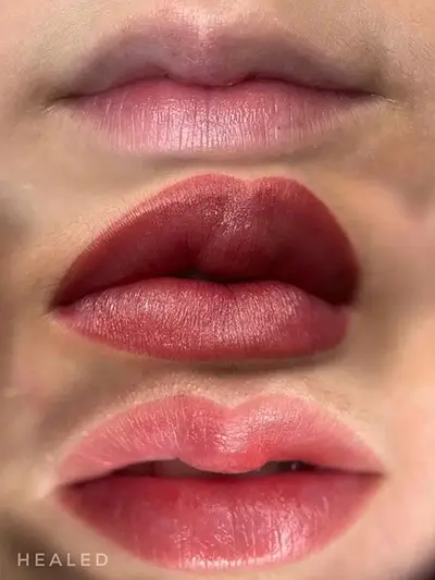Lip Blushing Touch Up